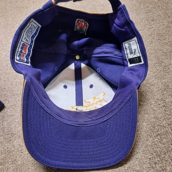 Vintage MN Vikings Pro Line Authentic Hat Cap NFL Football - Picture 4 of 6